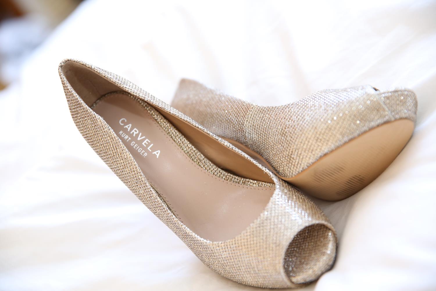 Wedding Photography of Bridal shoes by MAKSAM Photographer London