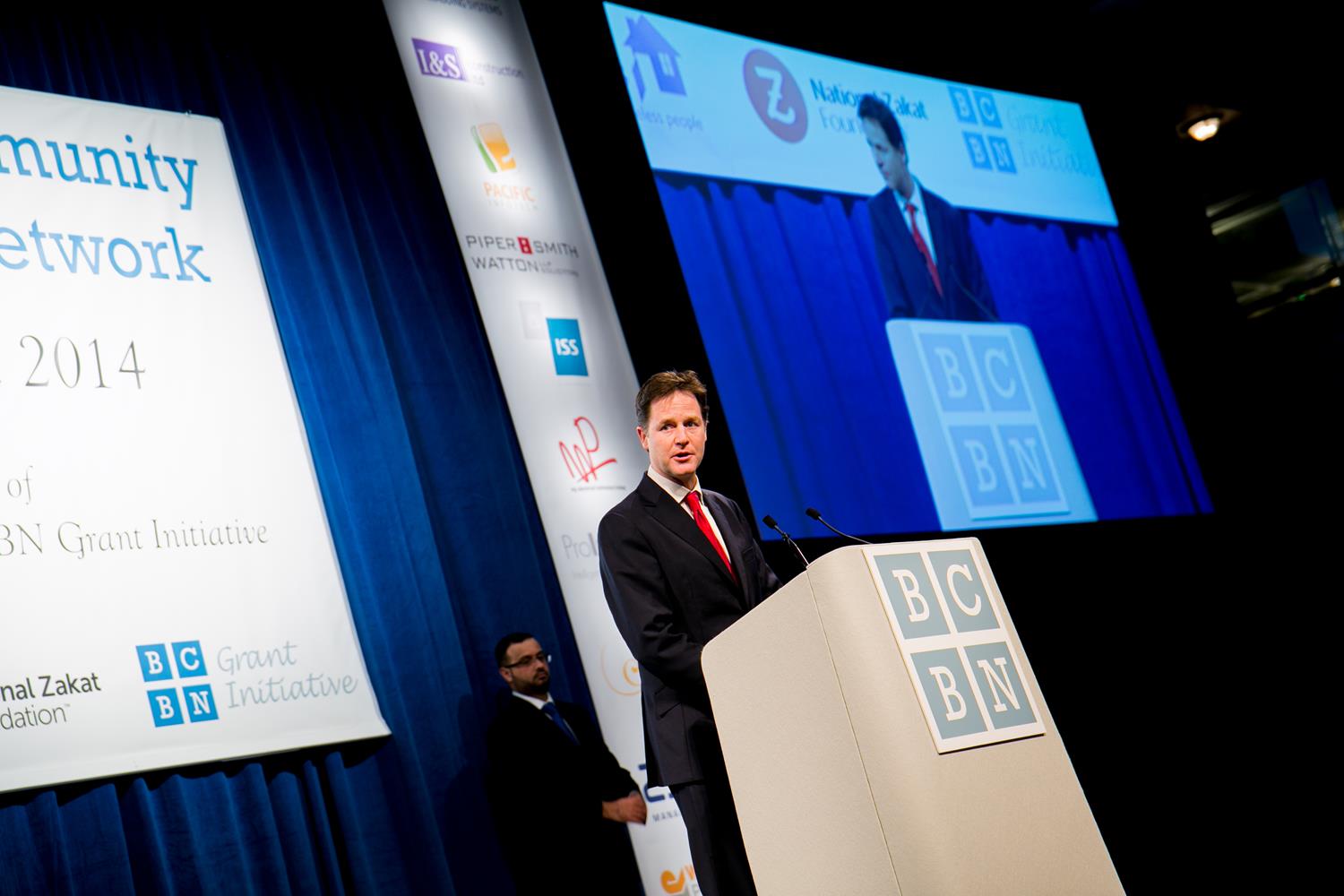 Nick Clegg Portrait Photography by MAKSAM Professional Photographer