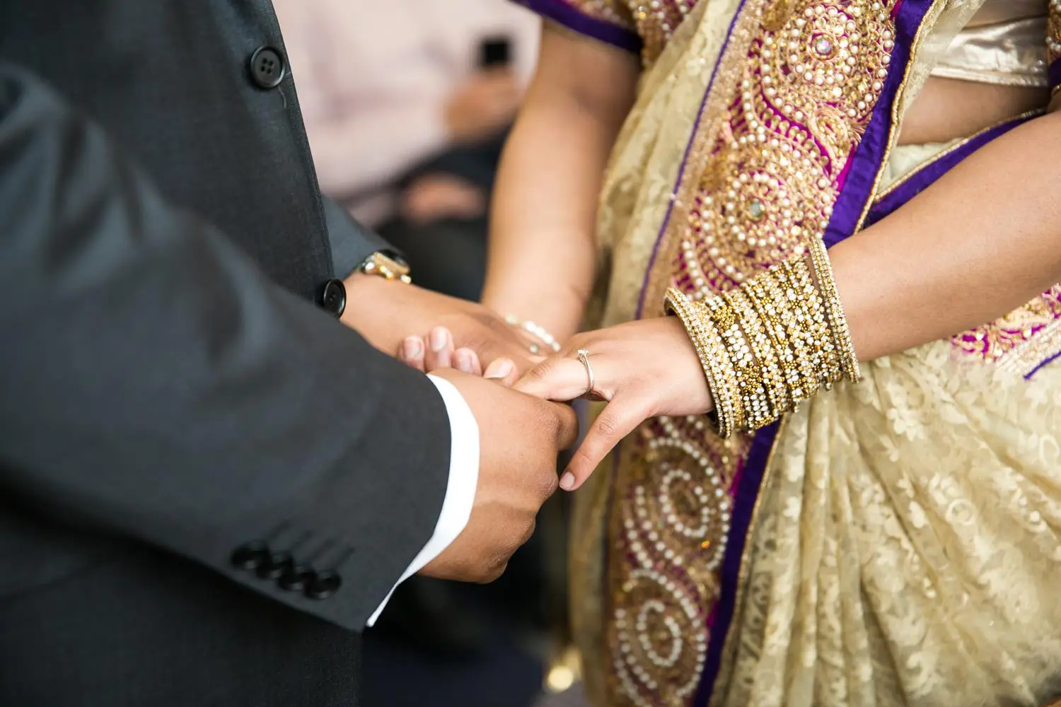 Registry Photography of couple holding hands by MAKSAM Photography