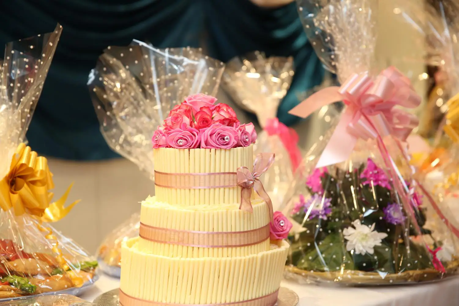 Straw Cake at Asian Wedding Photography by MAKSAM Photography
