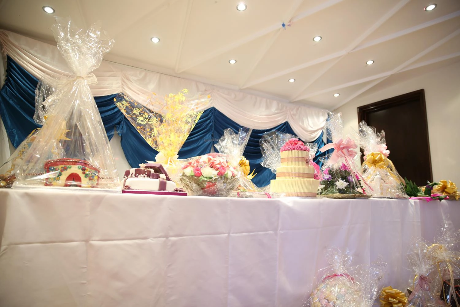 Wedding Cake Table by MAKSAM Photography