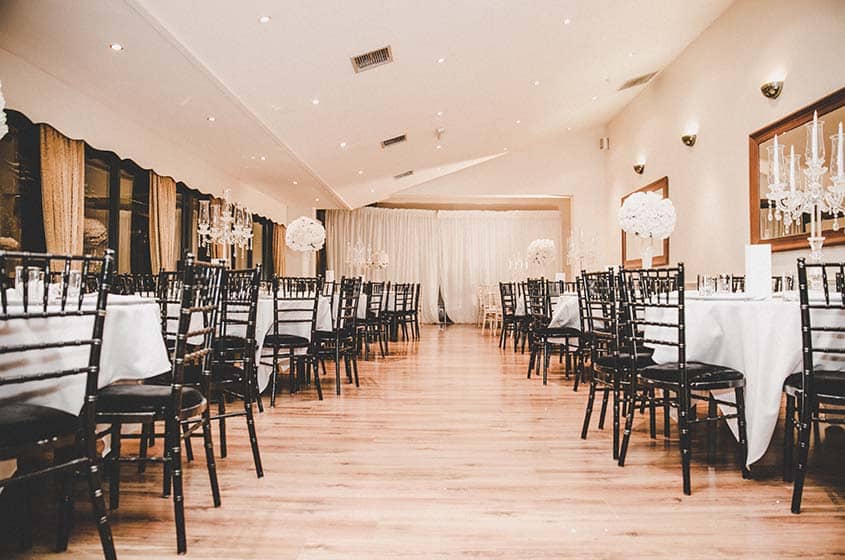 asian wedding tables and chairs after